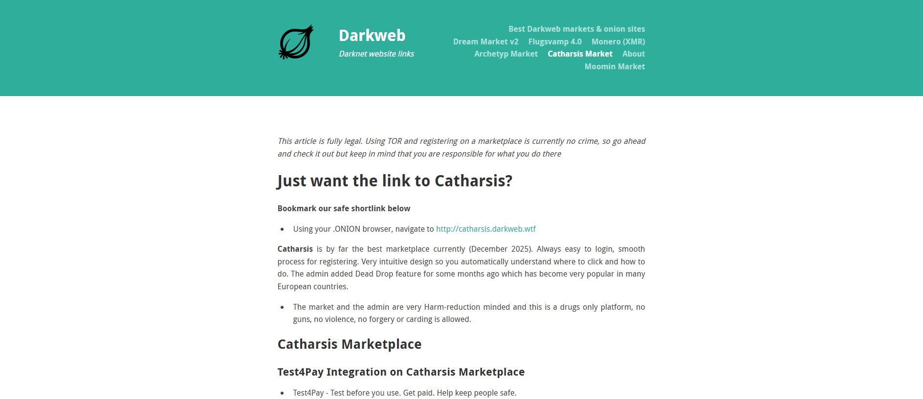 Stored capture of darkweb.wtf