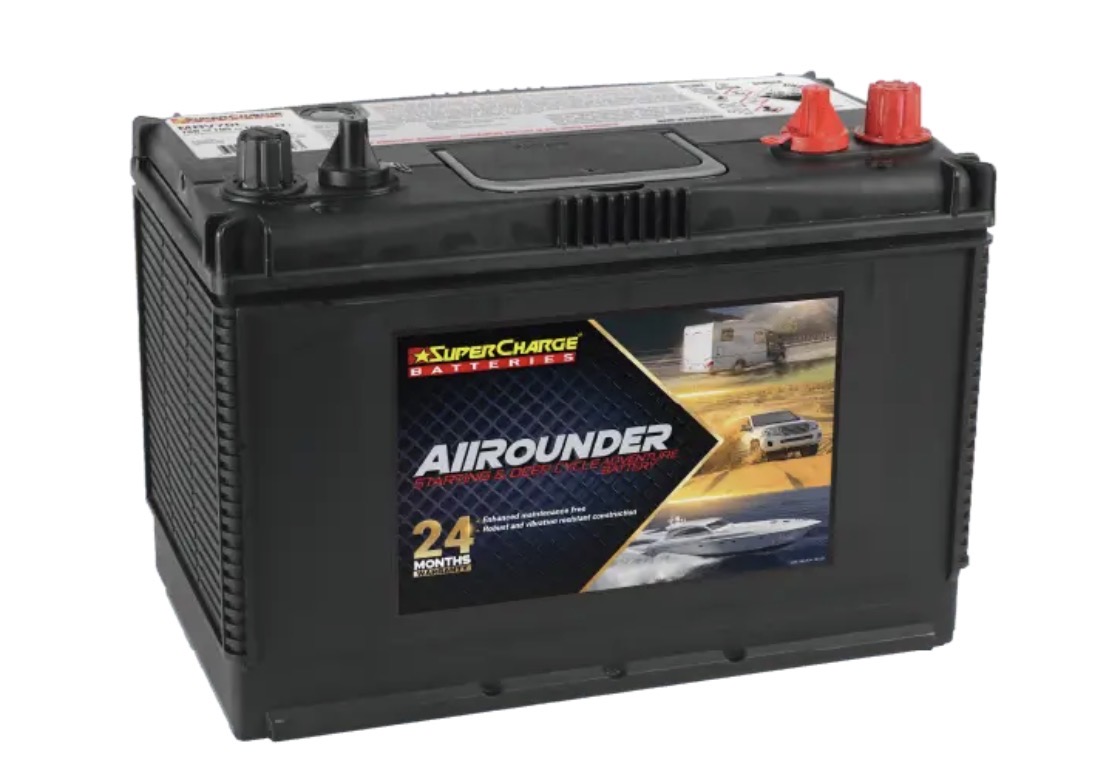 SUPERCHARGE ALLROUNDER MRV70L - 12V 760CCA SEMI DEEP CYCLE
