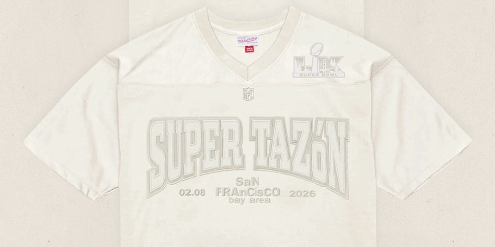 Mitchell & Ness unveils limited-edition jersey celebrating Super Tazón Bad Bunny