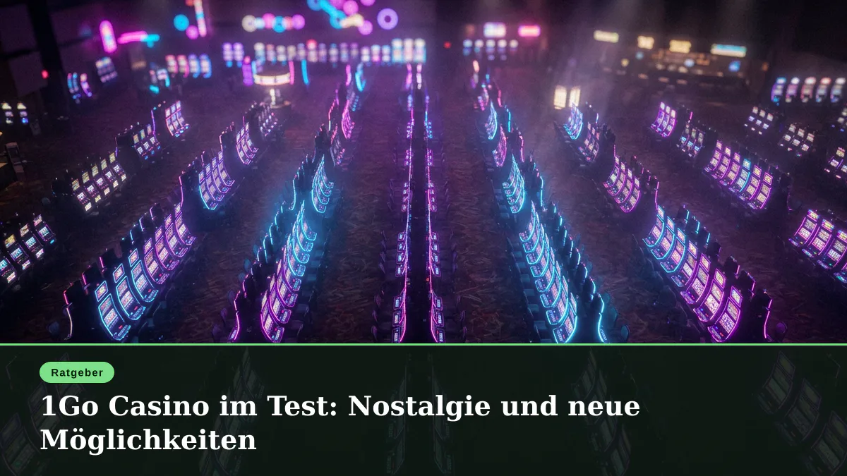 1Go Casino im Test: Nostalgie und neue Möglichkeiten