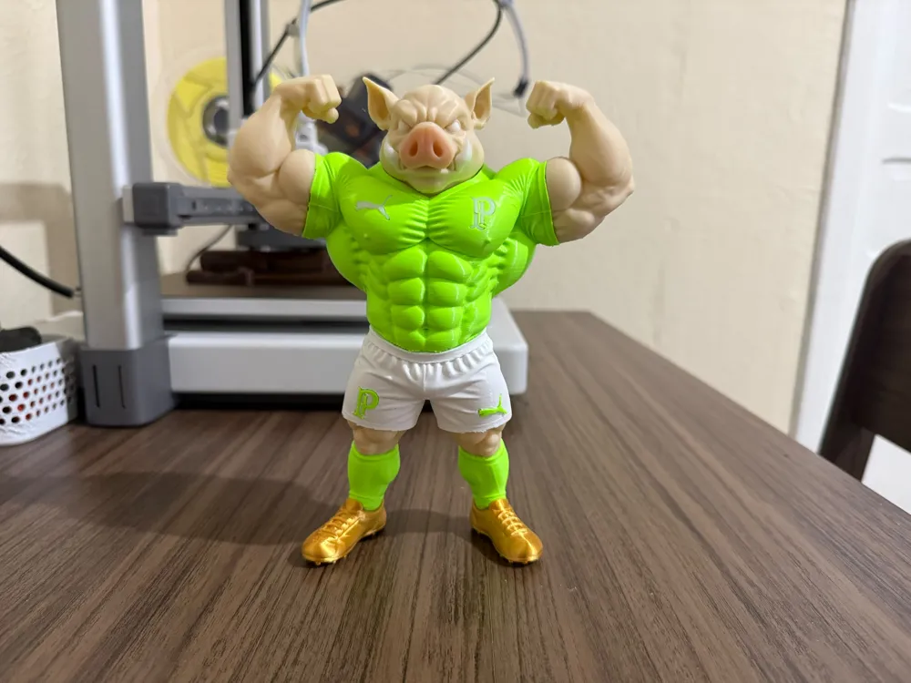 Mascote Palmeiras 2 — modelo 3D da Central do Empreendedor 3D