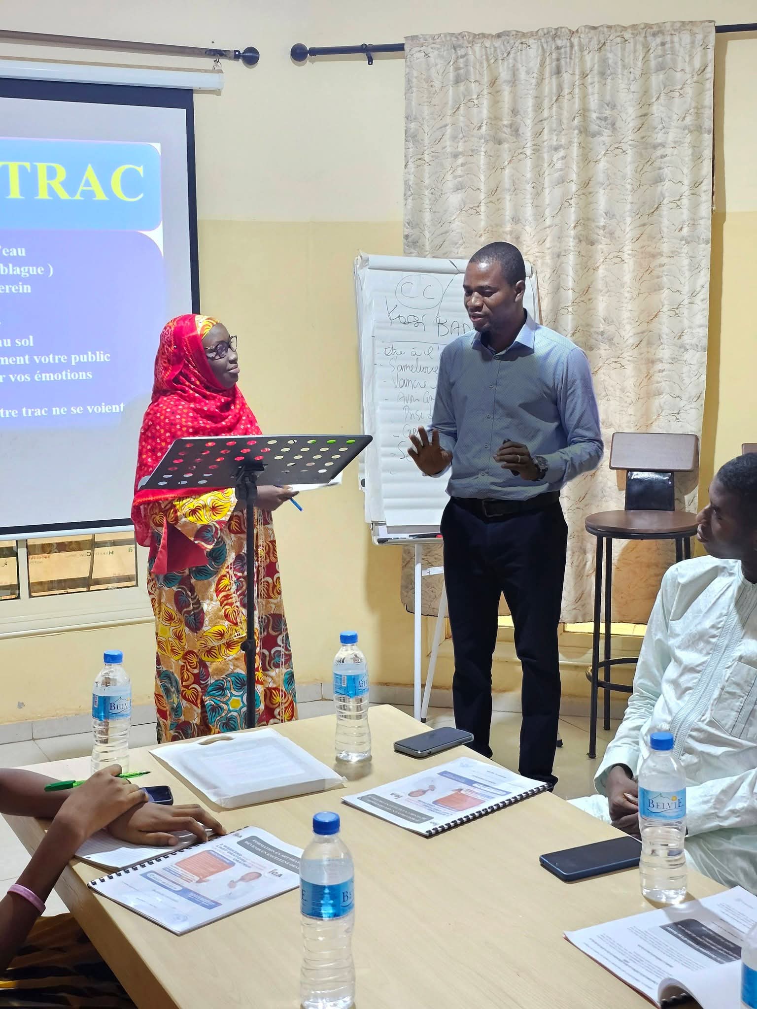 Session de formation en art oratoire à Niamey
