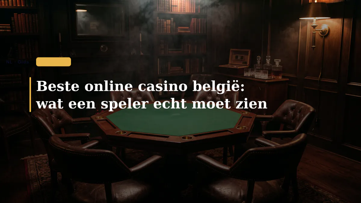 Beste online casino belgië: wat een speler echt moet zien