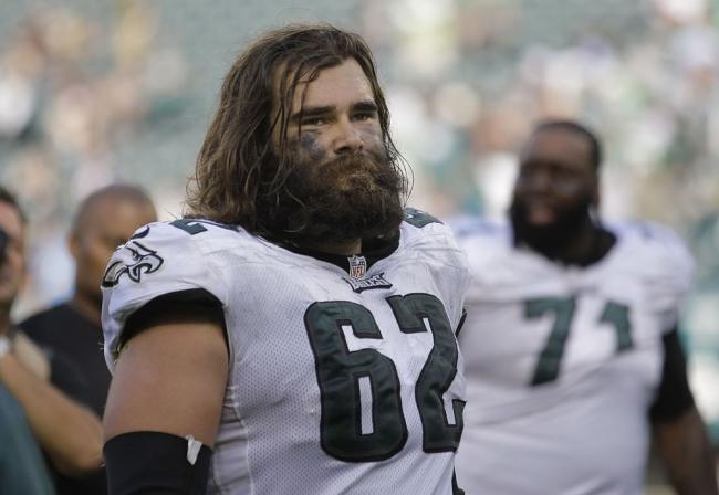 Jason, ahora retirado, jugó para los Philadelphia Eagles durante 13 años.Laurence Kesterson/UPI/Shutterstock