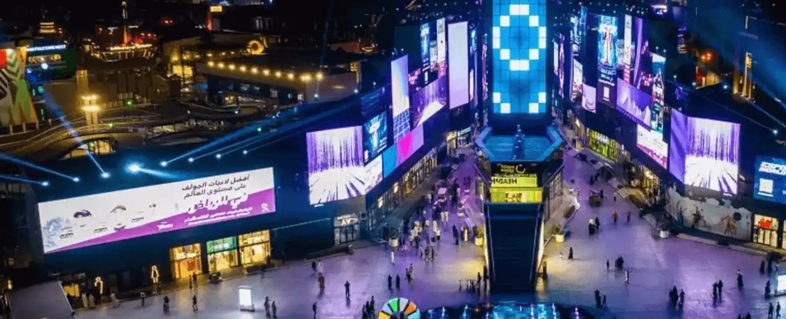 لوحات اعلانية مضيئة