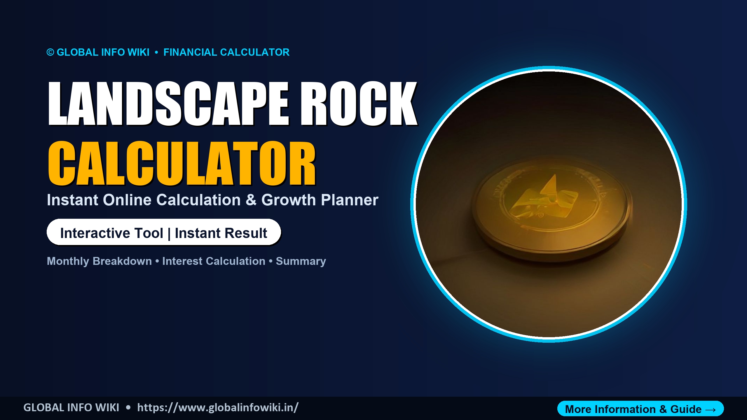 Landscape Rock Calculator — Estimate Tons of Decorative Stone Landscape Rock Calculator — Estimate Tons of Decorative Stone