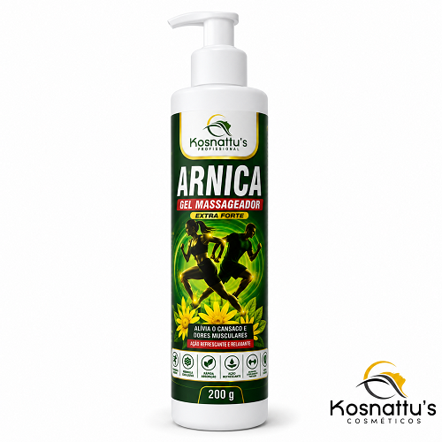 GEL P/ MASSAGEM 200G ARNICA - KOSNATTUS