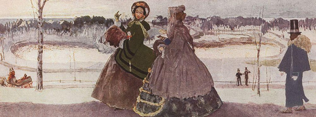 Прогулка зимой 1896