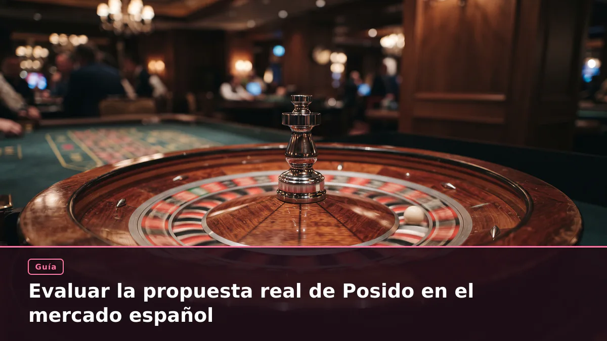 Evaluar la propuesta real de Posido en el mercado español
