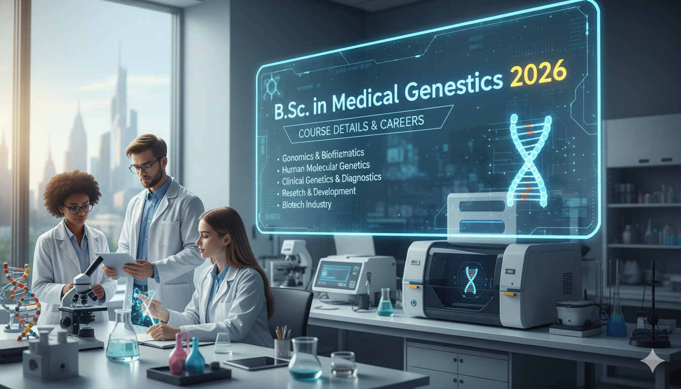 B.Sc. in Medical Genetics 2026 | Course Details & Careers