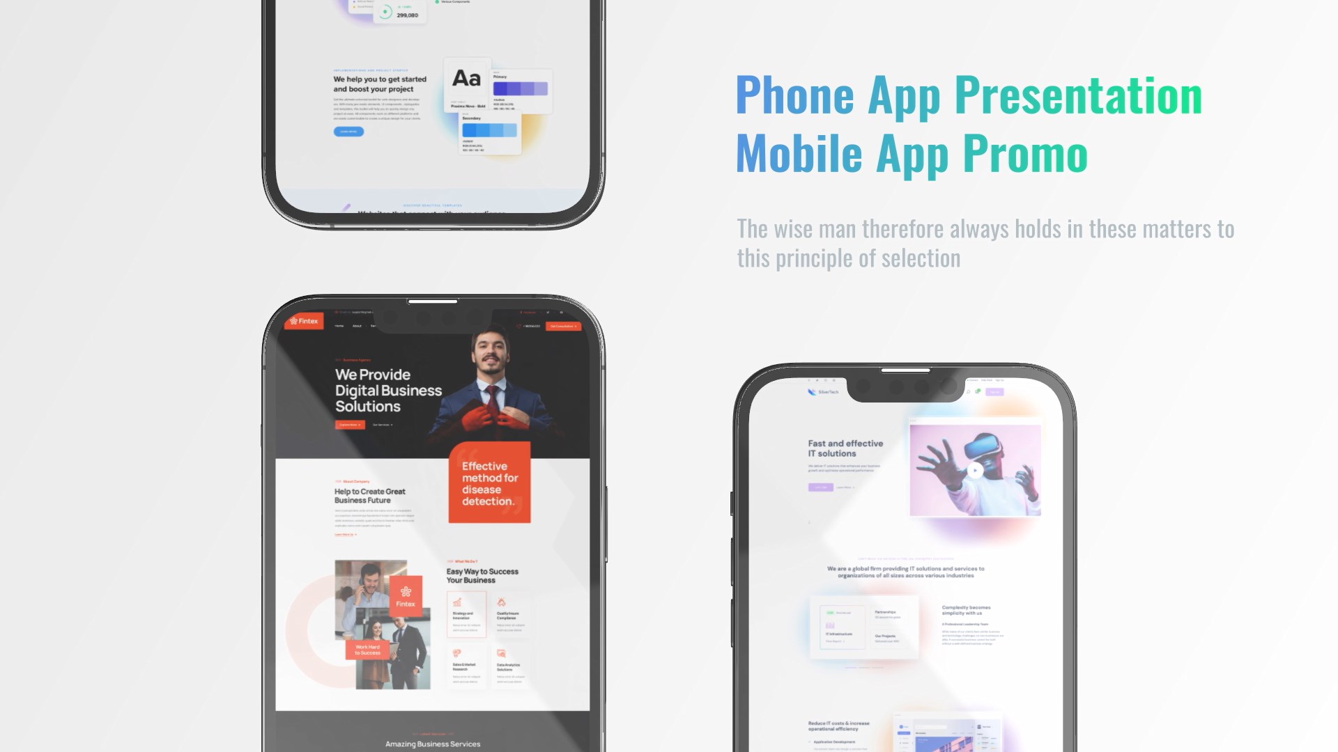 Phone App Promo Phone App Promo