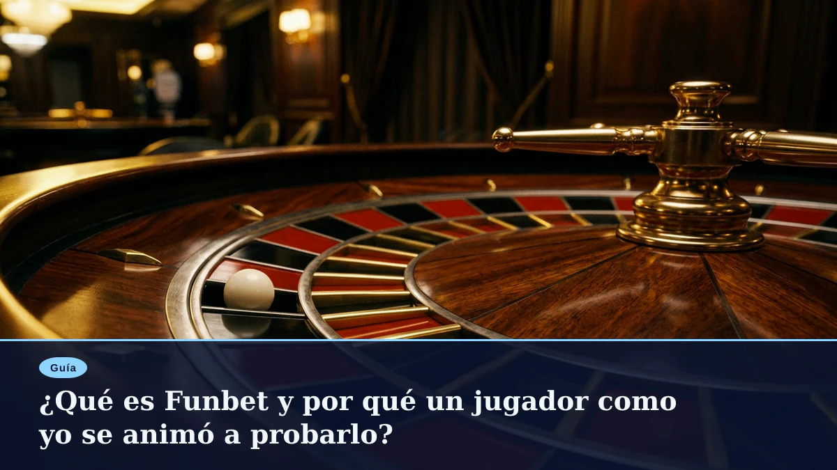 ¿Qué es Funbet y por qué un jugador como yo se animó a probarlo?