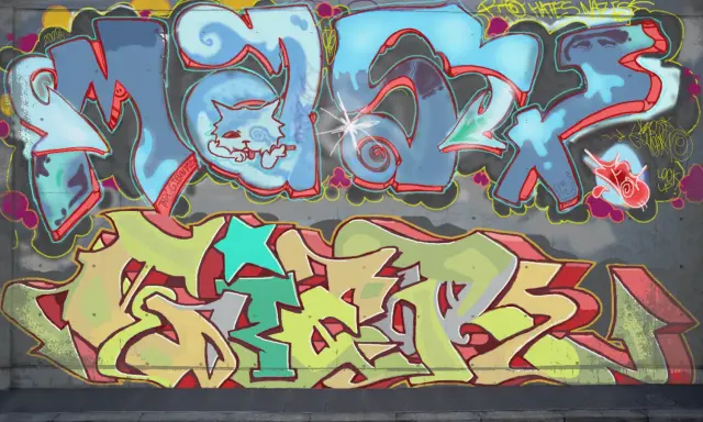 Graffiti artwork by brandnew911