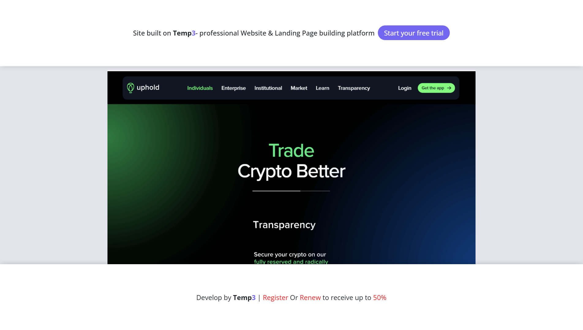 Forensic screenshot of support-hold-up-secure.tem3.io showing the phishing page layout