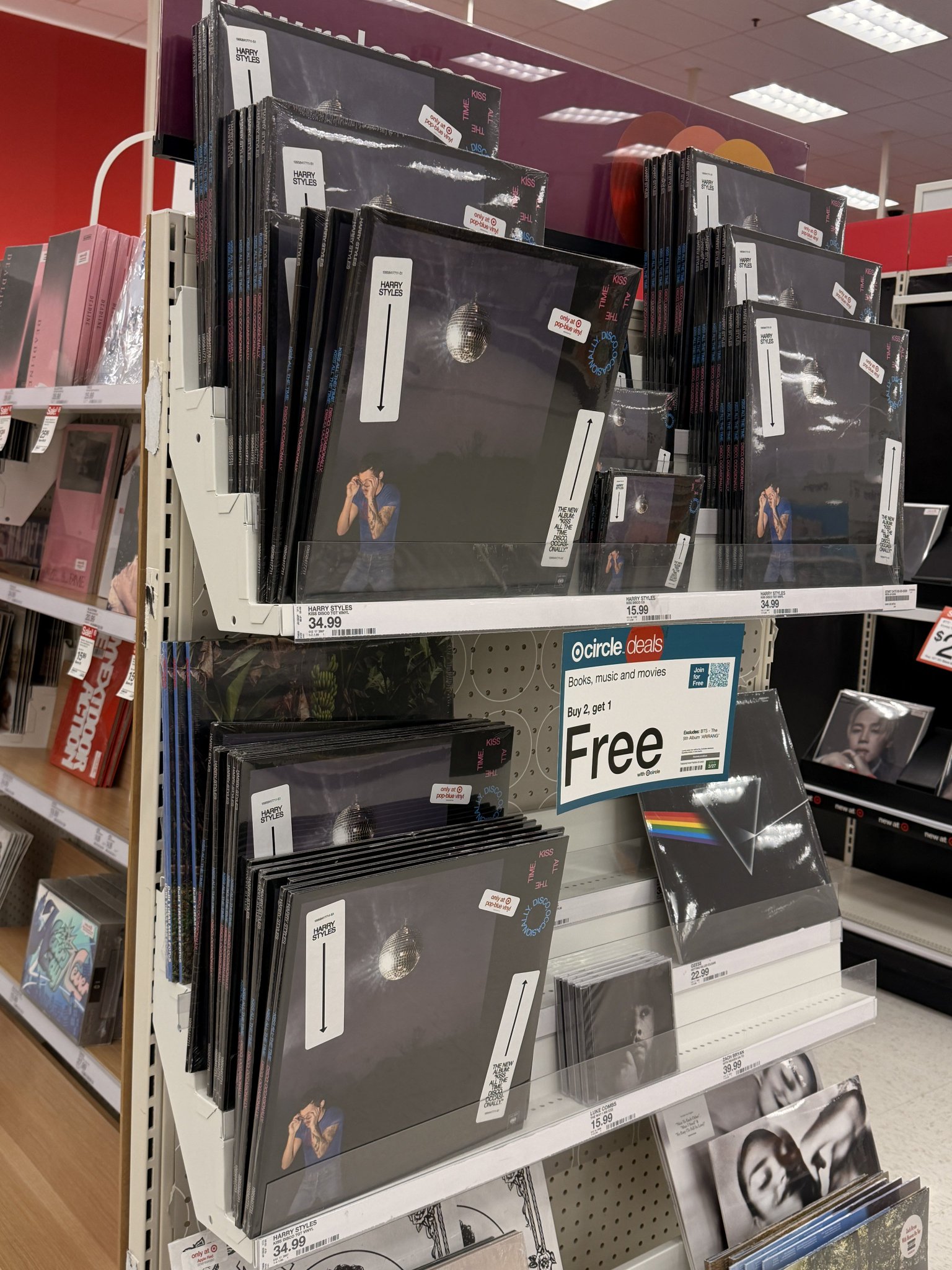Target Cd Target's buy 2 get 1 free promo includes Harry's new album, Pink Floyd ...