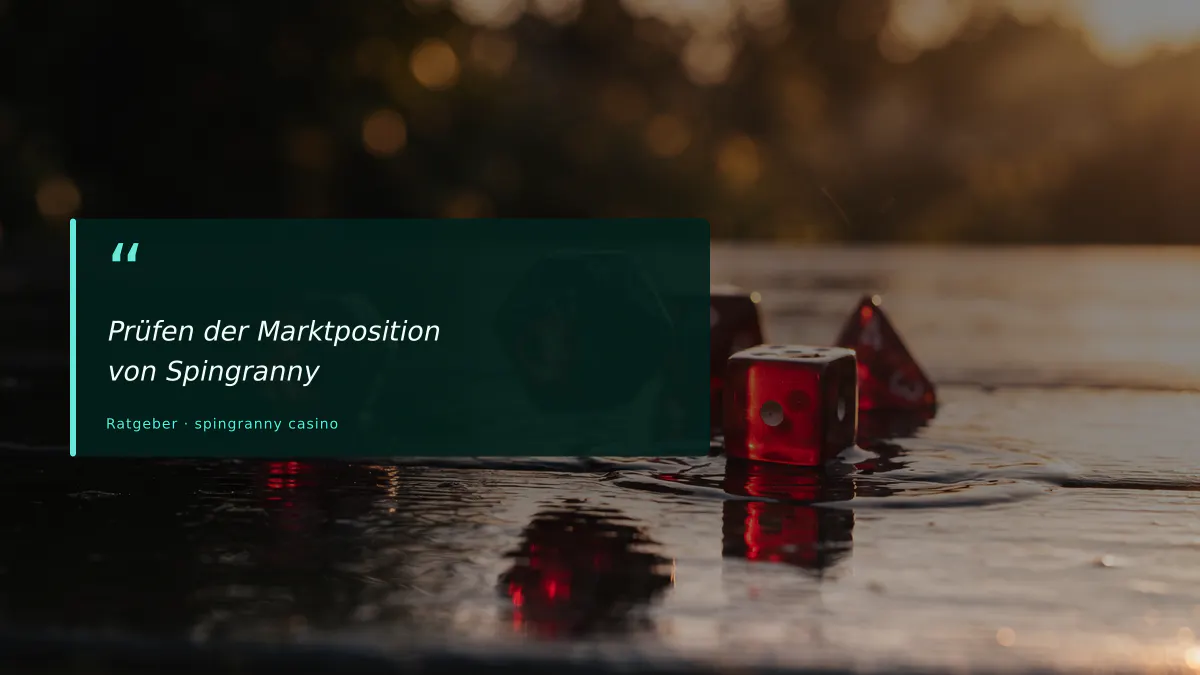 Prüfen der Marktposition von Spingranny
