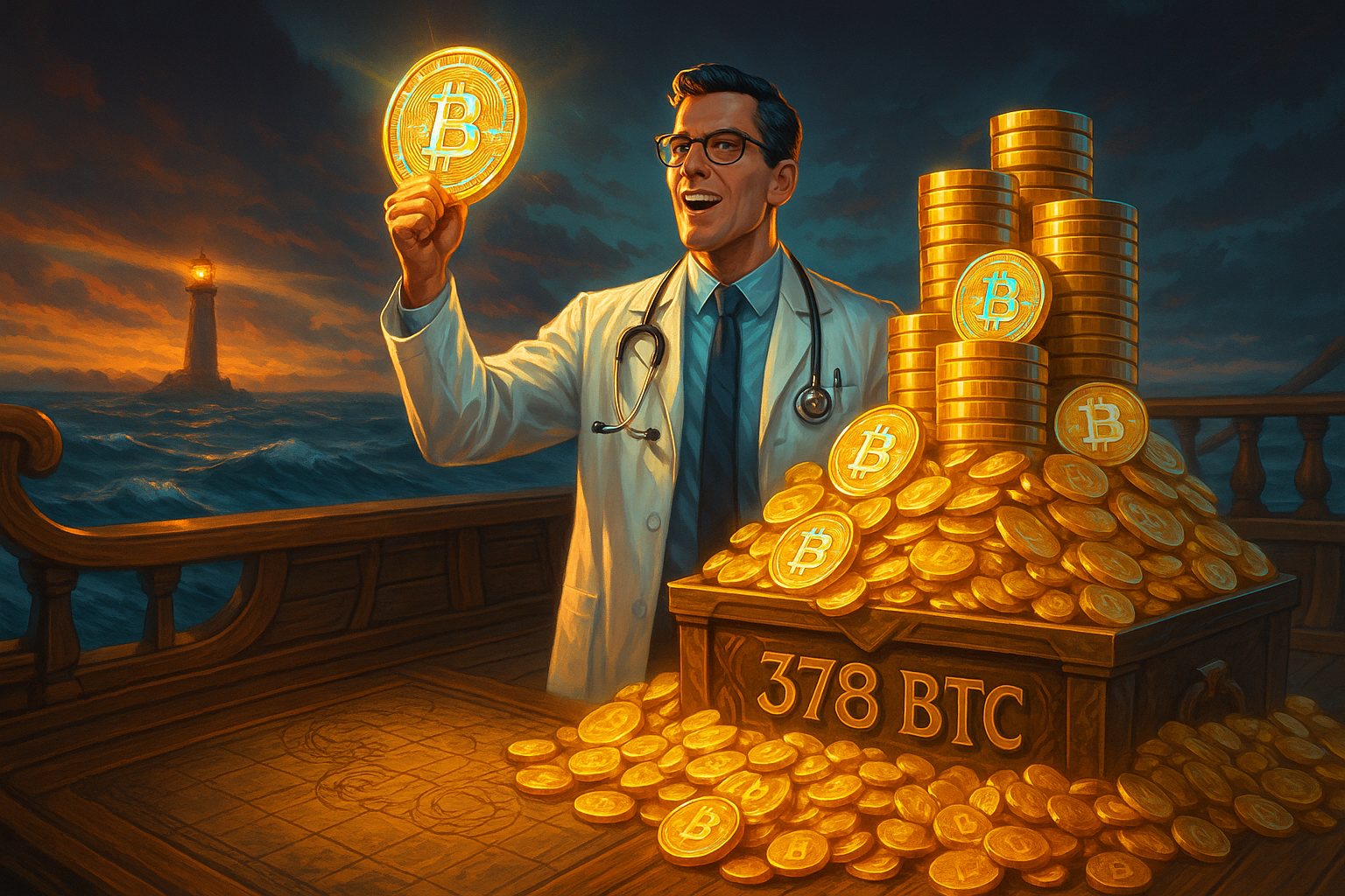 Illustration of Prenetics expanding its Bitcoin holdings in the healthcare sector