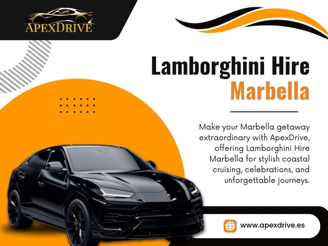 For travellers considering Lamborghini hire marbella, the Urus offers an appealing middle ground between supercar character and everyday practicality, making it a strong choice for exploring Marbella together.

Click here for more information: https://www.apexdrive.es/brands/lamborghini

Find Us On Google Maps: https://maps.app.goo.gl/Ku4PJ5eHbJ3R2frL9

Address: Marbella, Andalusia 29600 Spain
Phone: +34722881888

Read Our Blogs:
https://apexdrivees.mystrikingly.com/
https://apexdrivees.wordpress.com/
https://apexdrivees.weebly.com/

More Links:
https://joy.bio/apexdrivees
https://www.goodreads.com/apexdrivees
https://sketchfab.com/apexdrivees