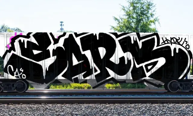 Graffiti artwork by Sark
