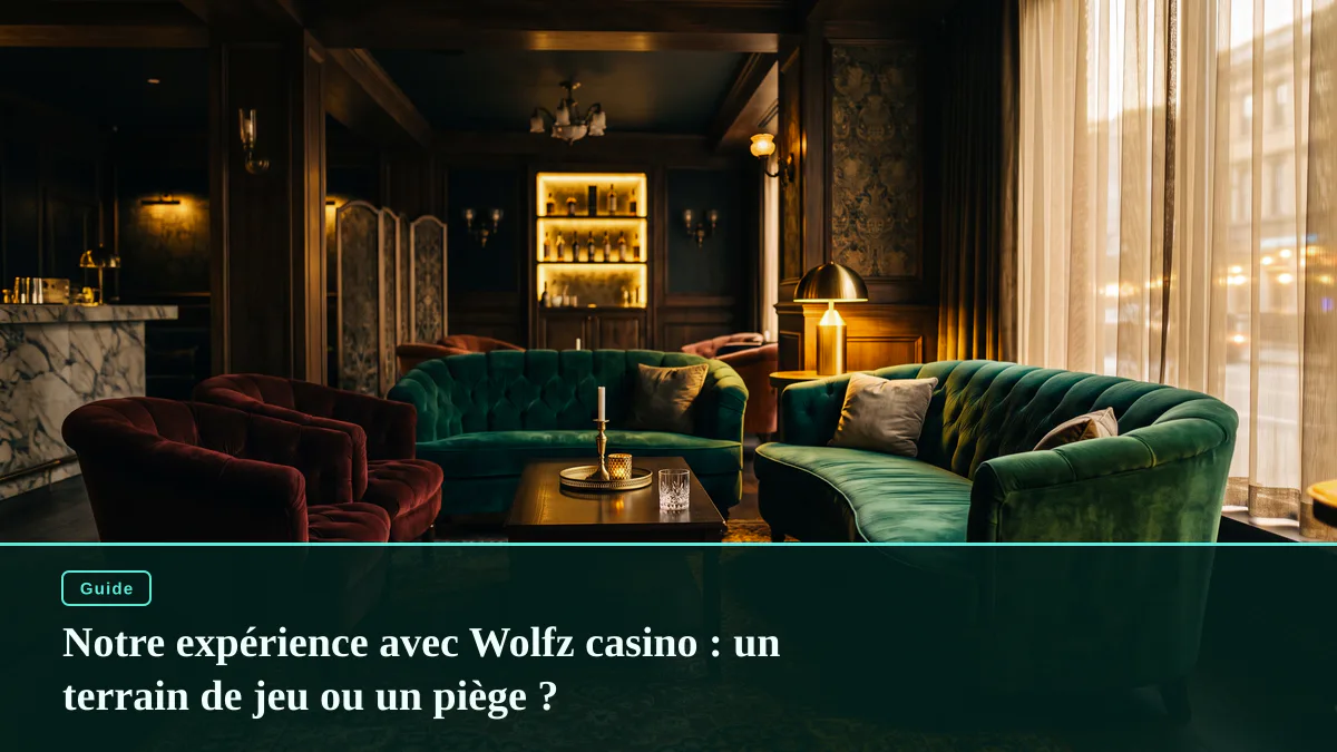 Notre expérience avec Wolfz casino : un terrain de jeu ou un piège ?