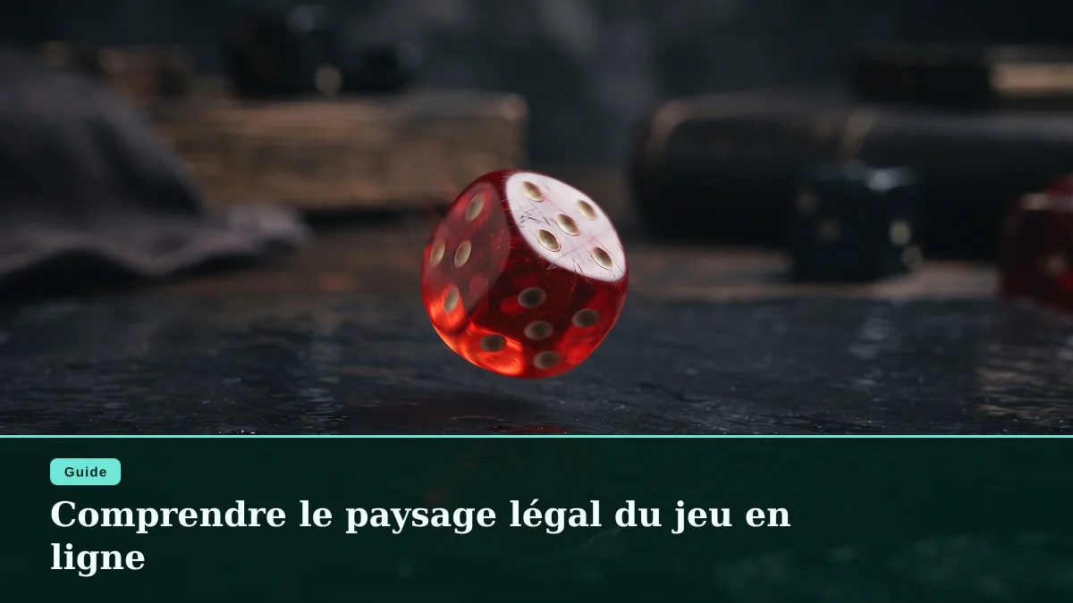 Comprendre le paysage légal du jeu en ligne