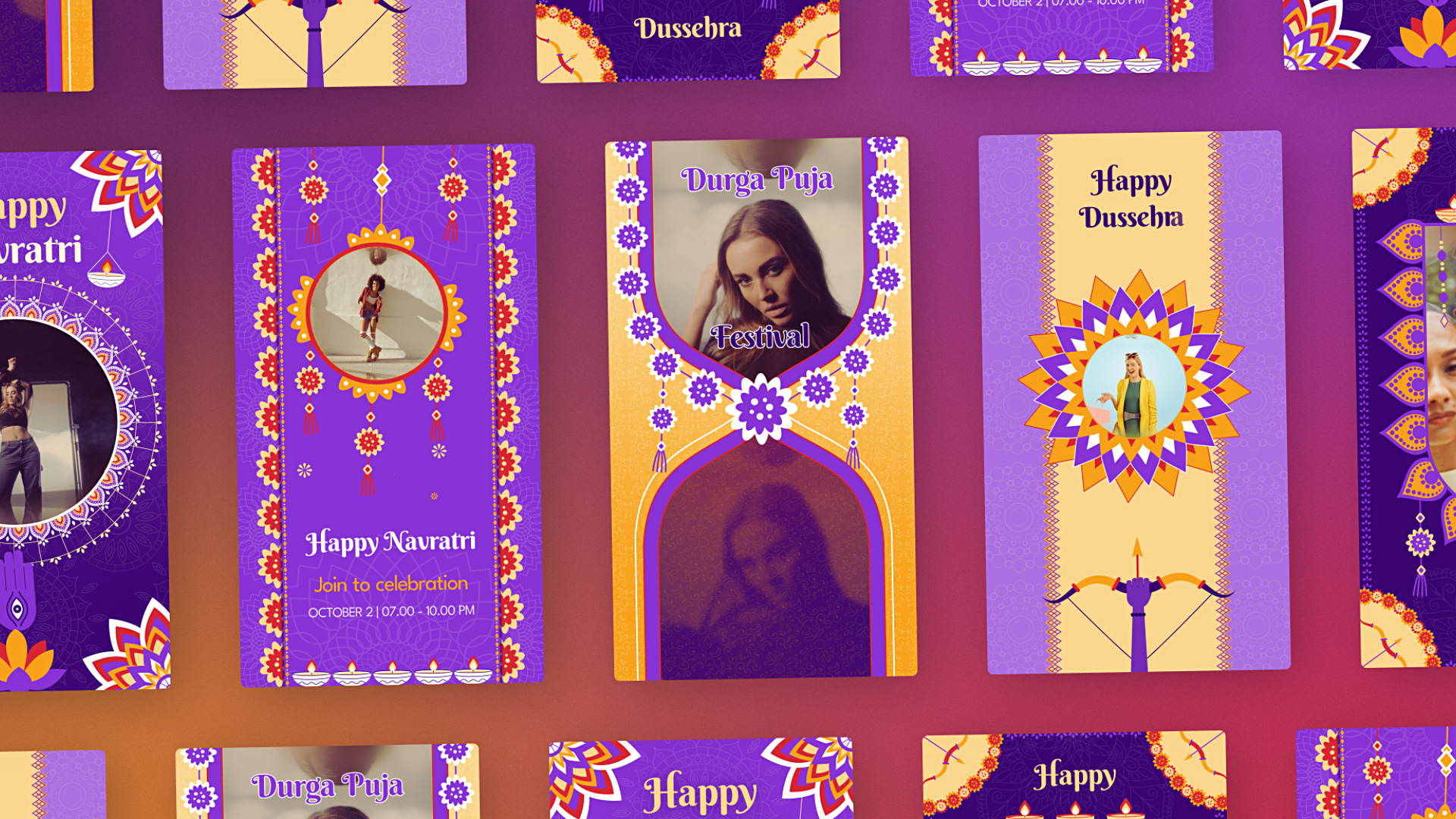 Navratri Dussehra Vertical Navratri Dussehra Vertical