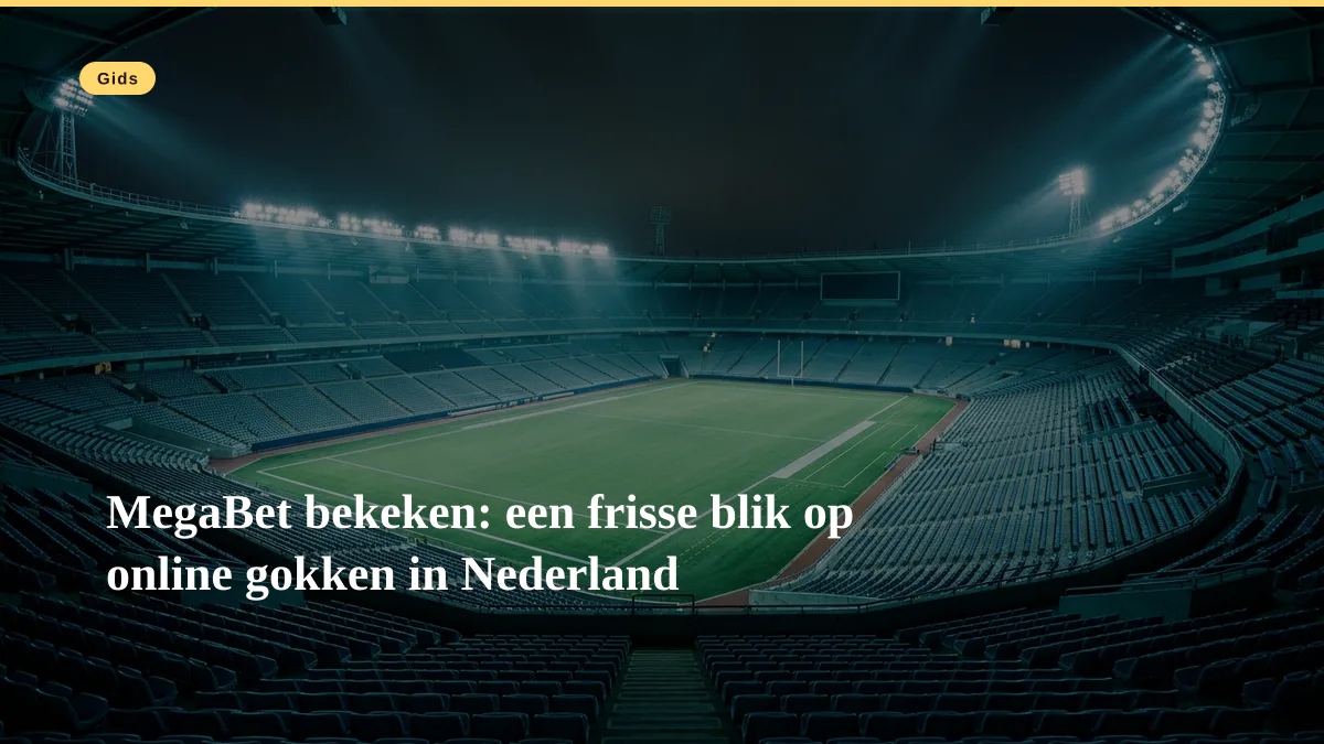 MegaBet bekeken: een frisse blik op online gokken in Nederland