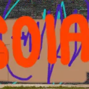 Graffiti artwork by SOLAR