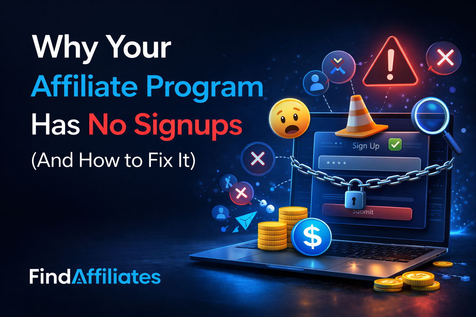 Why Your Affiliate Program Has No Signups And How to Fix It