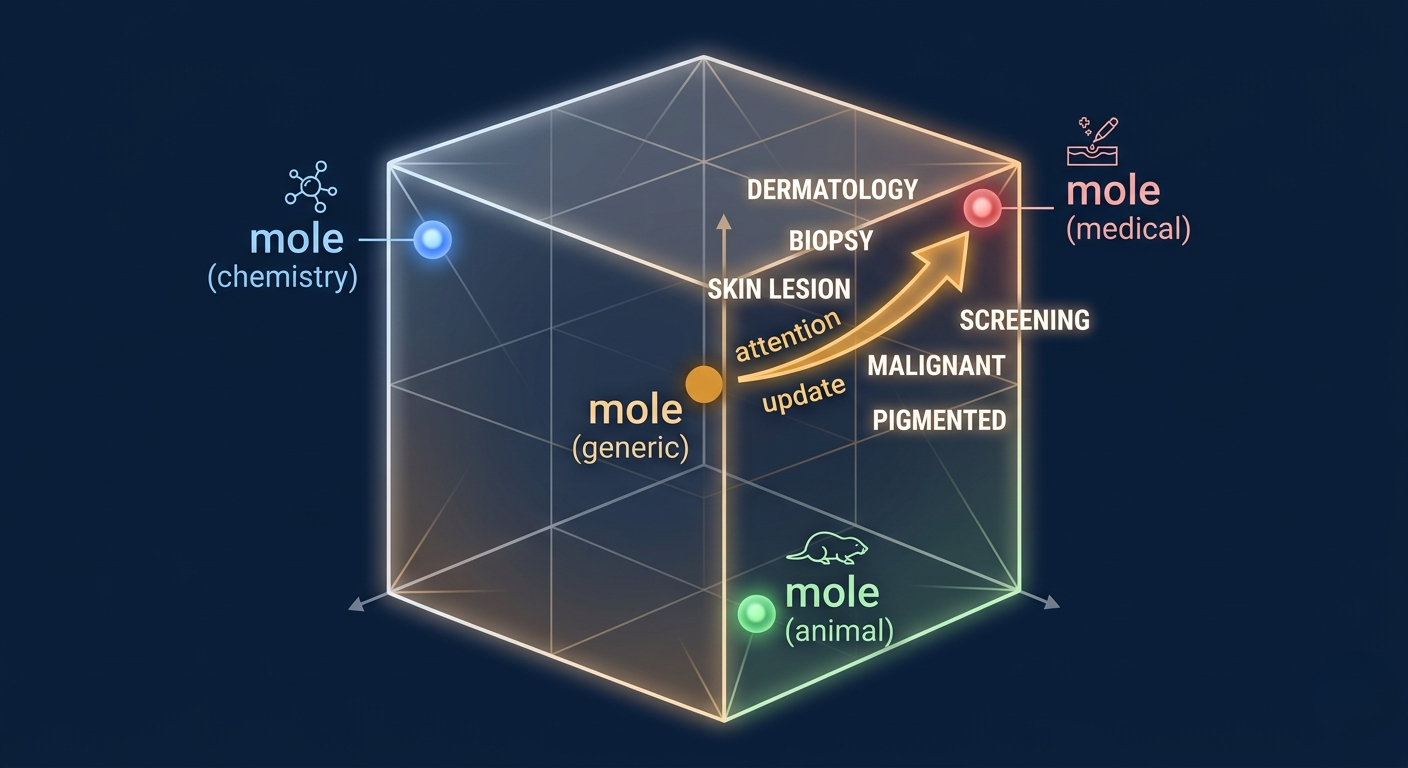 LLM next token prediction probability distribution diagram showing vocabulary tokens with probability bars and sampling mechanism