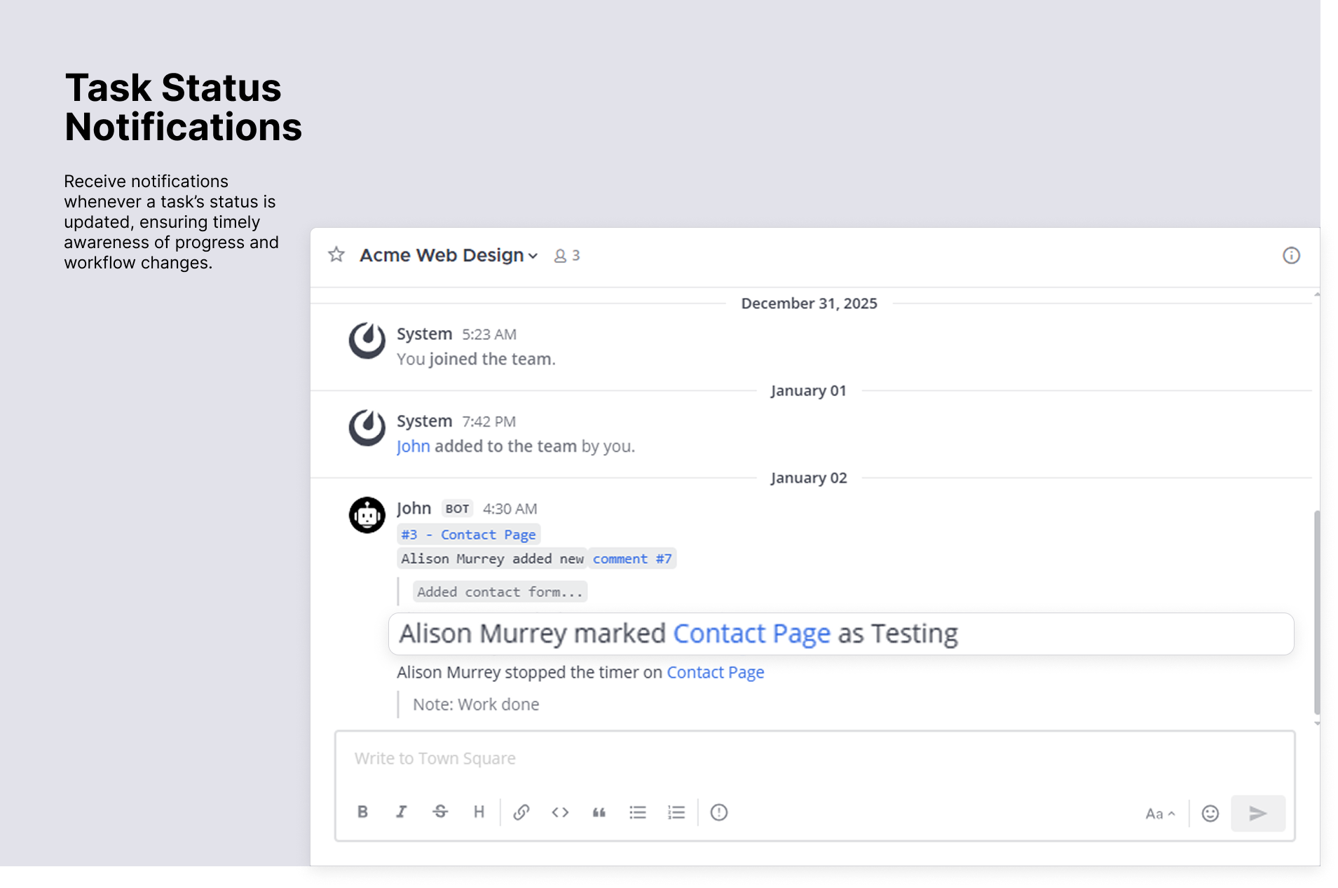 Mattermost Notifications Module for Perfex CRM