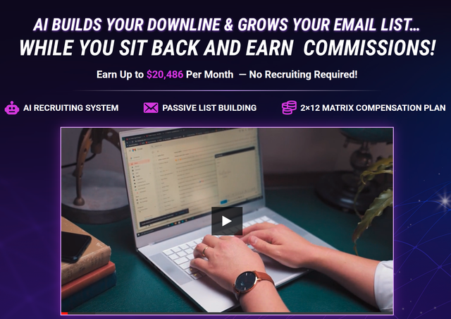 AI Builds Your Downline & Grows Your Email List
