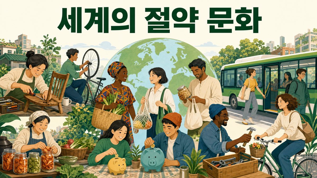 세계의 이색 절약 문화