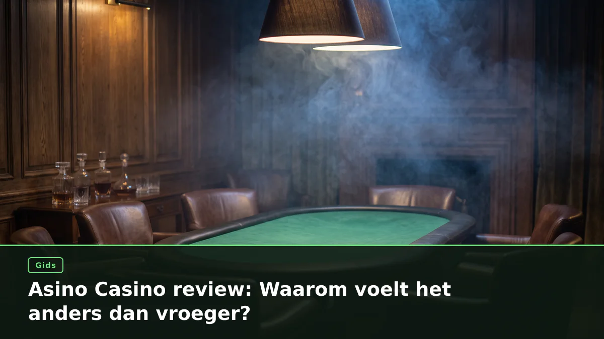 Asino Casino review: Waarom voelt het anders dan vroeger?