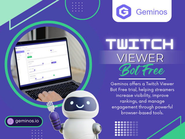 Getting noticed on Twitch is often the hardest part of streaming. Thousands of channels go live every hour, making it difficult for new creators to appear in front of potential viewers. Because of this, many beginners search for twitch viewer bot free options, hoping to give their streams a better chance of being discovered.

Read Our Blogs:
https://geminosio.jimdofree.com
https://geminosio.medium.com/free-twitch-viewer-b0dabc45ceac
https://geminosio.tumblr.com

More Links:
https://c8ke.me/geminosio
https://sketchfab.com/geminosio
https://www.band.us/@geminosio
