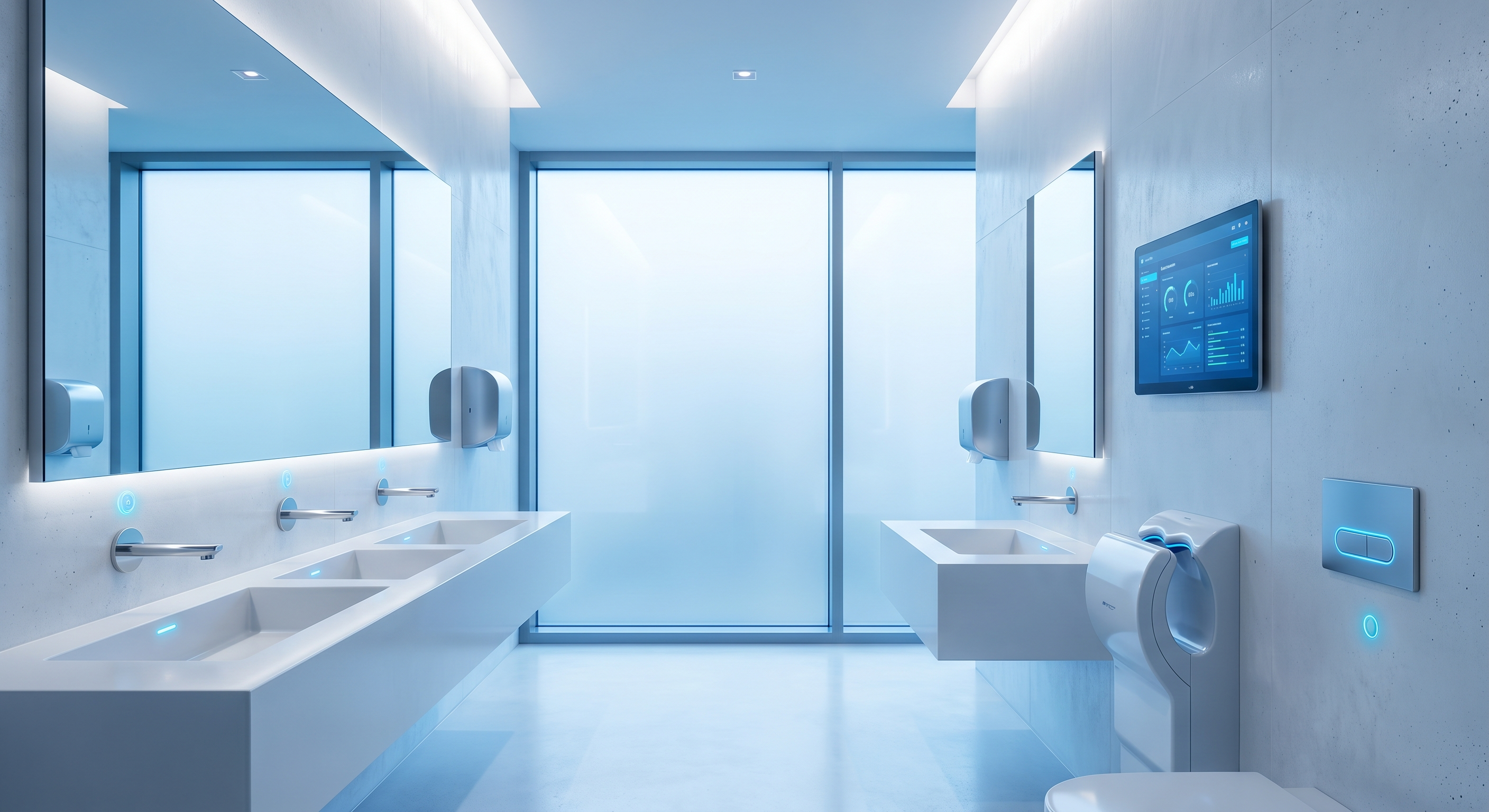 How IoT Sensors Are Revolutionizing Commercial Restroom Maintenance
