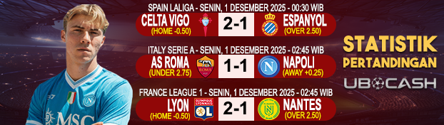 UBOCASH: Link Streaming Bola - Link Bola Indonesia