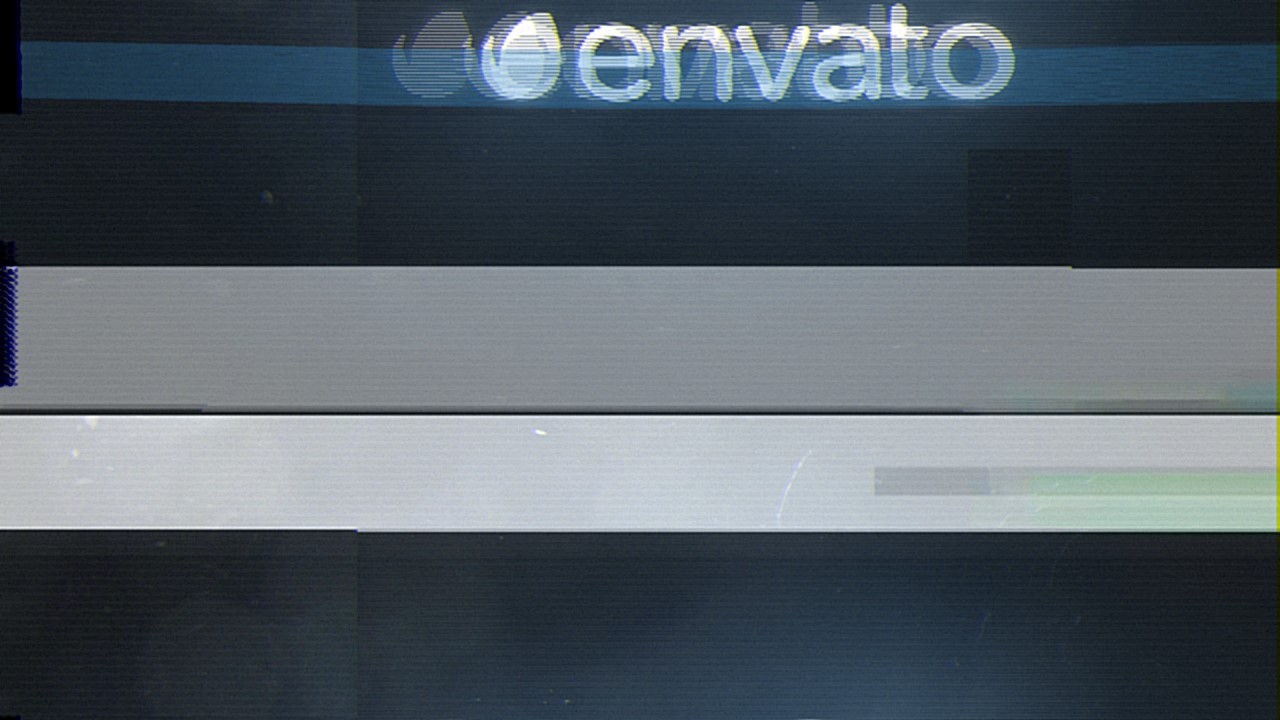 Digital Glitch Logo - 15