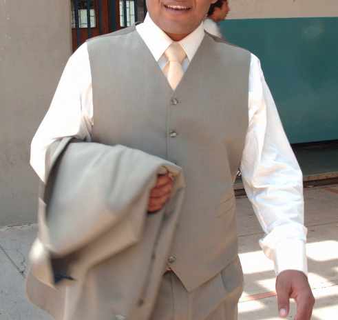 Traje Verde 3 Piezas - Vista 2