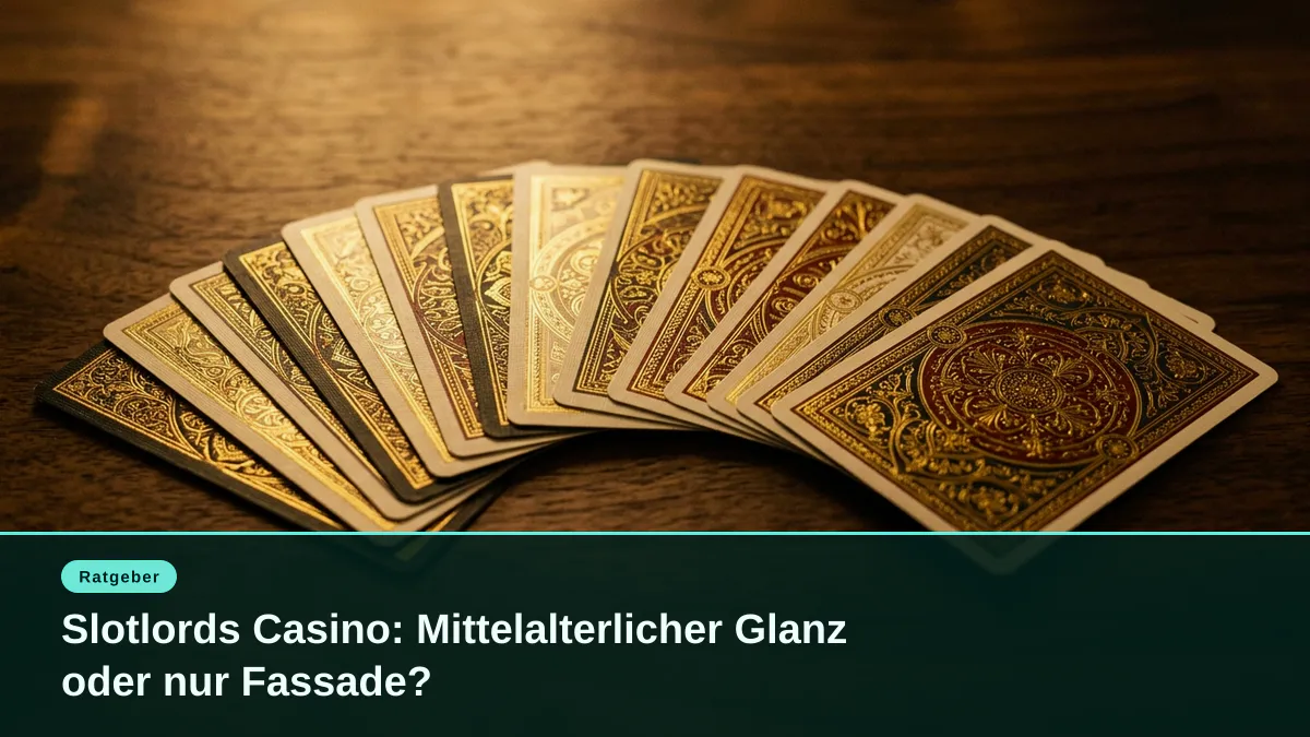 Slotlords Casino: Mittelalterlicher Glanz oder nur Fassade?