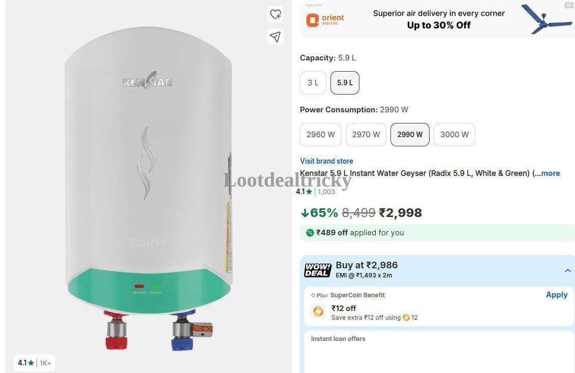 Kenstar Radix 5 | Top Unbeatable Deal