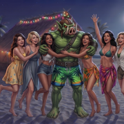 Roguey Island Party4