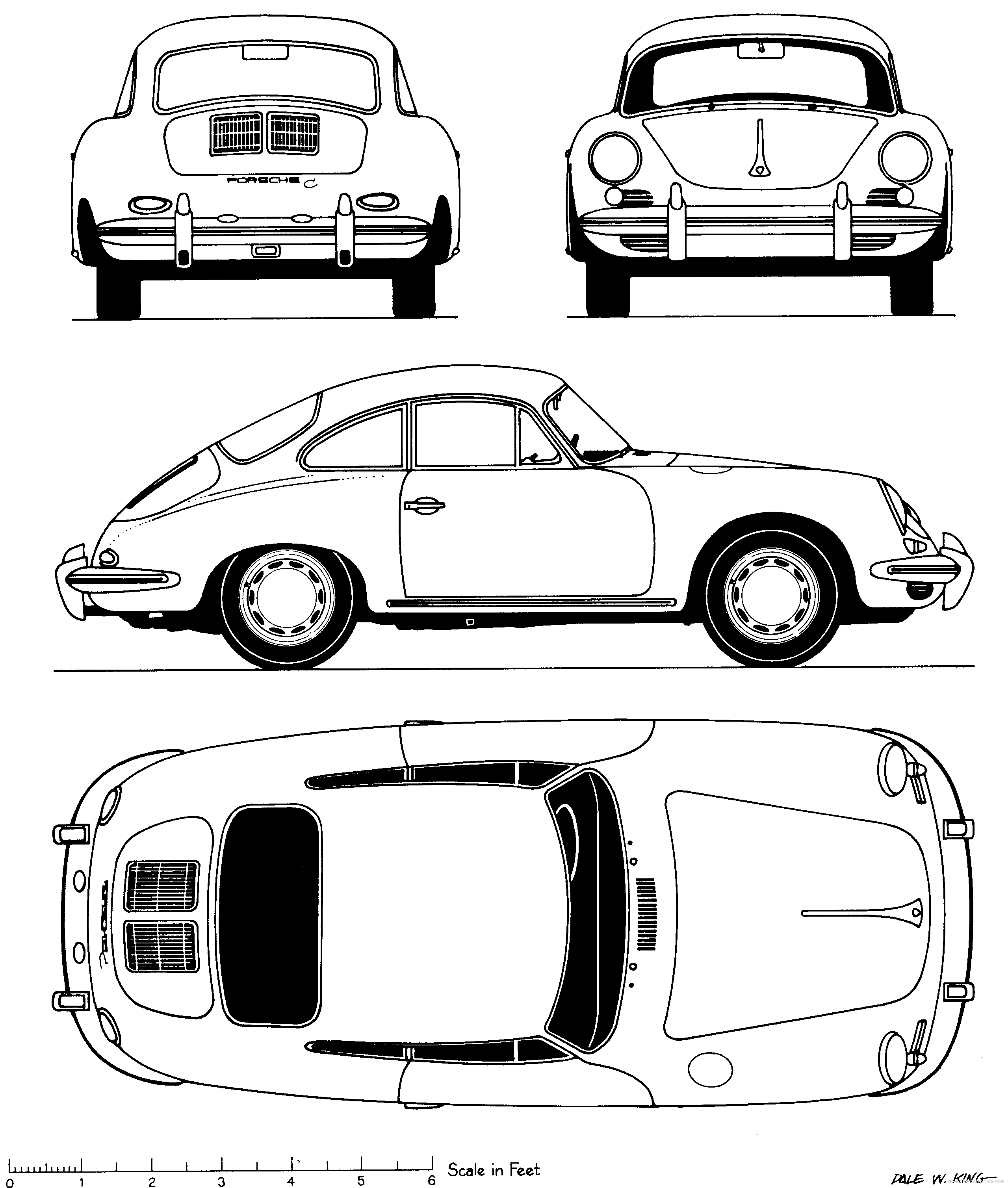 Porsche 356: la prima vera Porsche 6 porsche 356 1964