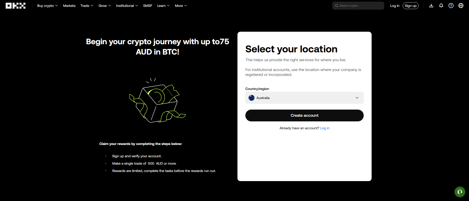 Screenshot of okxecn.com