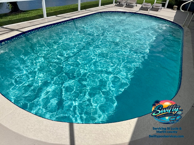 Clean pool with robotic cleaner