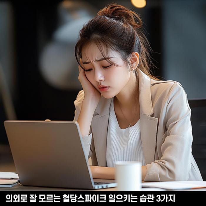 식후 졸린 이유와 혈당 낮추는 방법