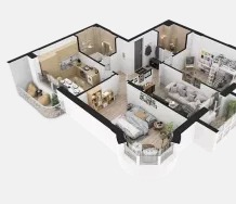 Квартира 75 м²