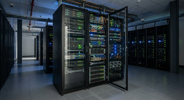 Migliori Alternative a n8n: Guida Comparativa per Developer, Team e Enterprise 3 Modern server rack in a secure data center.