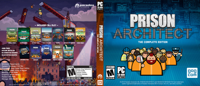 Prison Architect PC Cover (Modless)