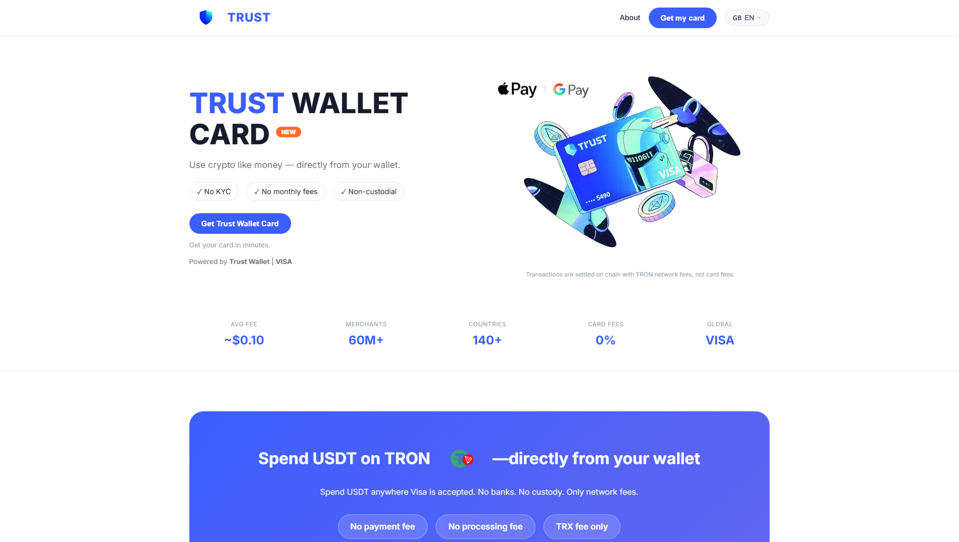 Screenshot of cvvtrust.digital